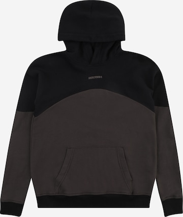 Abercrombie & FitchSweater majica - siva boja: prednji dio