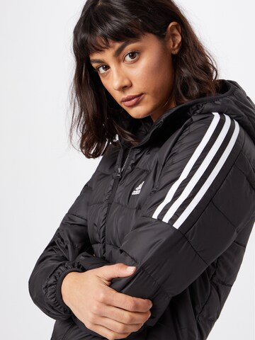 ADIDAS SPORTSWEAR Αθλητικό μπουφάν 'Essentials Light Down ' σε μαύρο