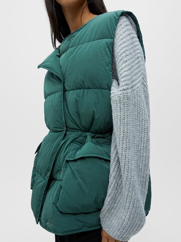 Gilet Pull&Bear en vert