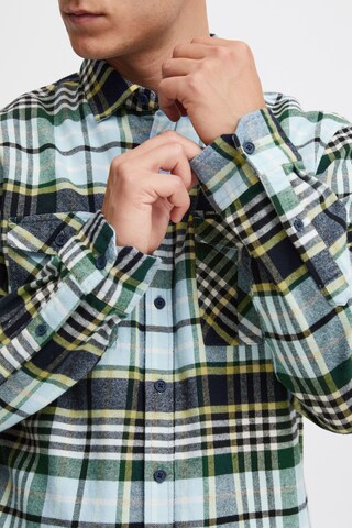 BLEND - Regular Fit Camisa em azul