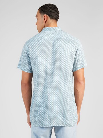 Coupe regular Chemise BURTON MENSWEAR LONDON en bleu