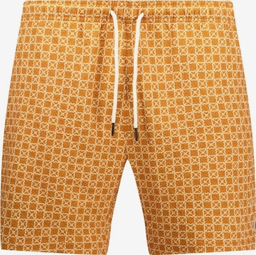 Shorts de bain 'BRASIL' Deeluxe en orange : devant
