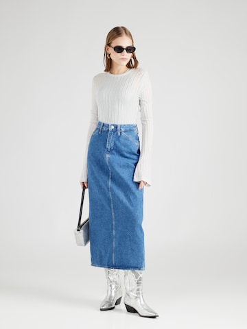 Calvin Klein Jeans Sukně – modrá