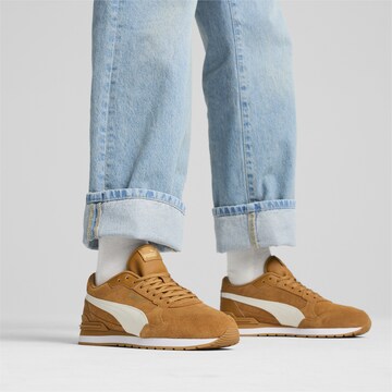 PUMA Sneakers laag 'ST Runner v4' in Bruin: voorkant