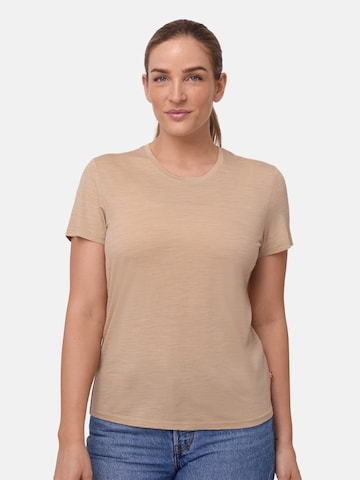 T-shirt DANISH ENDURANCE en beige : devant