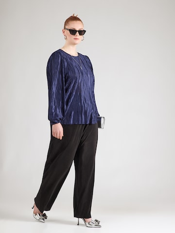 Camicia da donna 'CARLAZO' di ONLY Carmakoma in blu