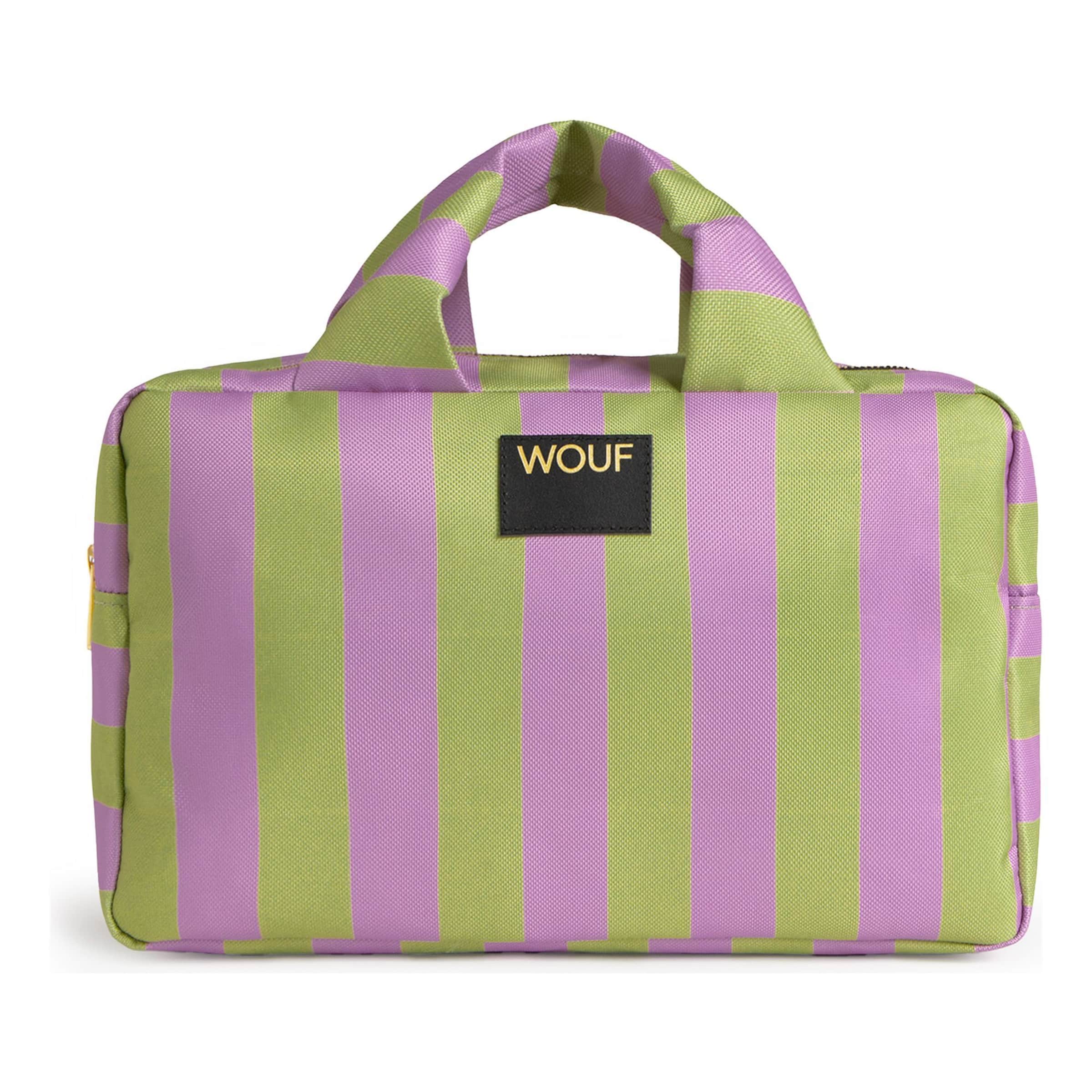 Trousses de toilette 'Daily' Wouf en vert : devant