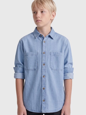 Only & Sons Junior Regular fit Button up shirt 'OSJAlp' in Blue