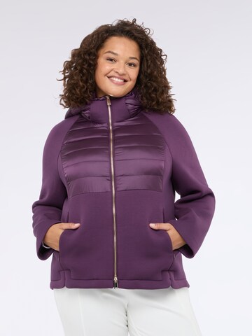 Fiorella Rubino Winterjas in Lila
