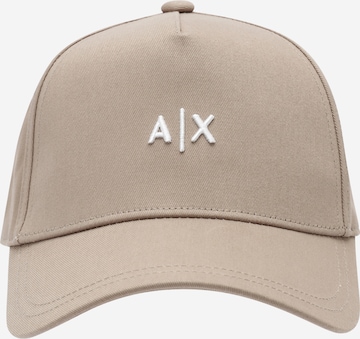 ARMANI EXCHANGE Hætte i brun: forside