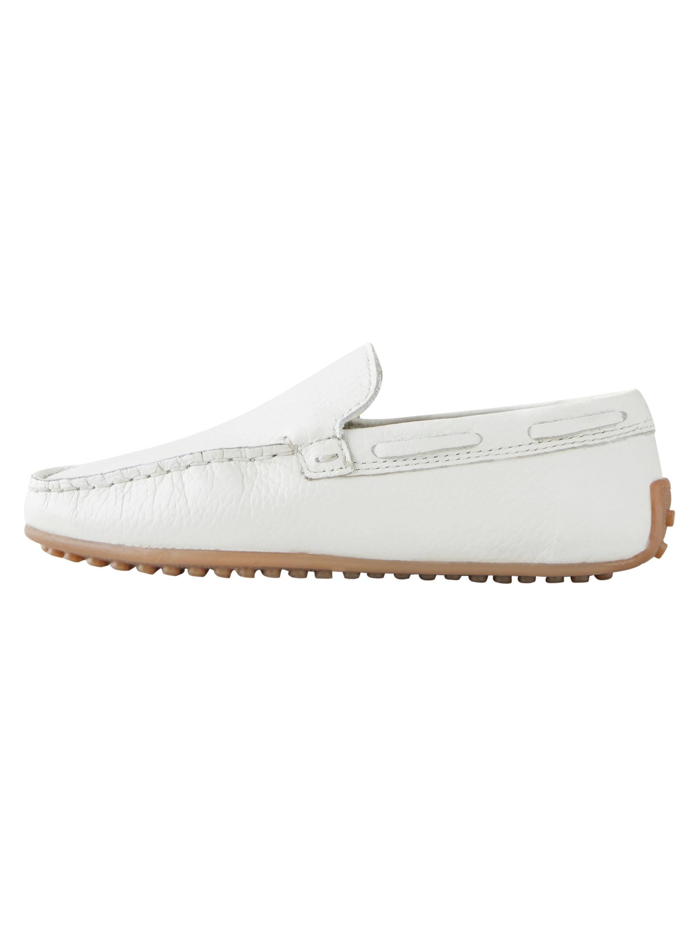Next Mokassin in Weiß: Vorderseite