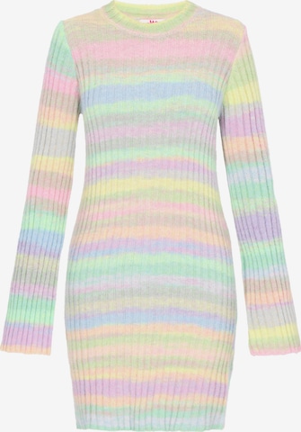 MYMO Sukienka w kolorze mieszane kolory: przód