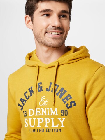 JACK & JONES Μπλούζα φούτερ σε κίτρινο