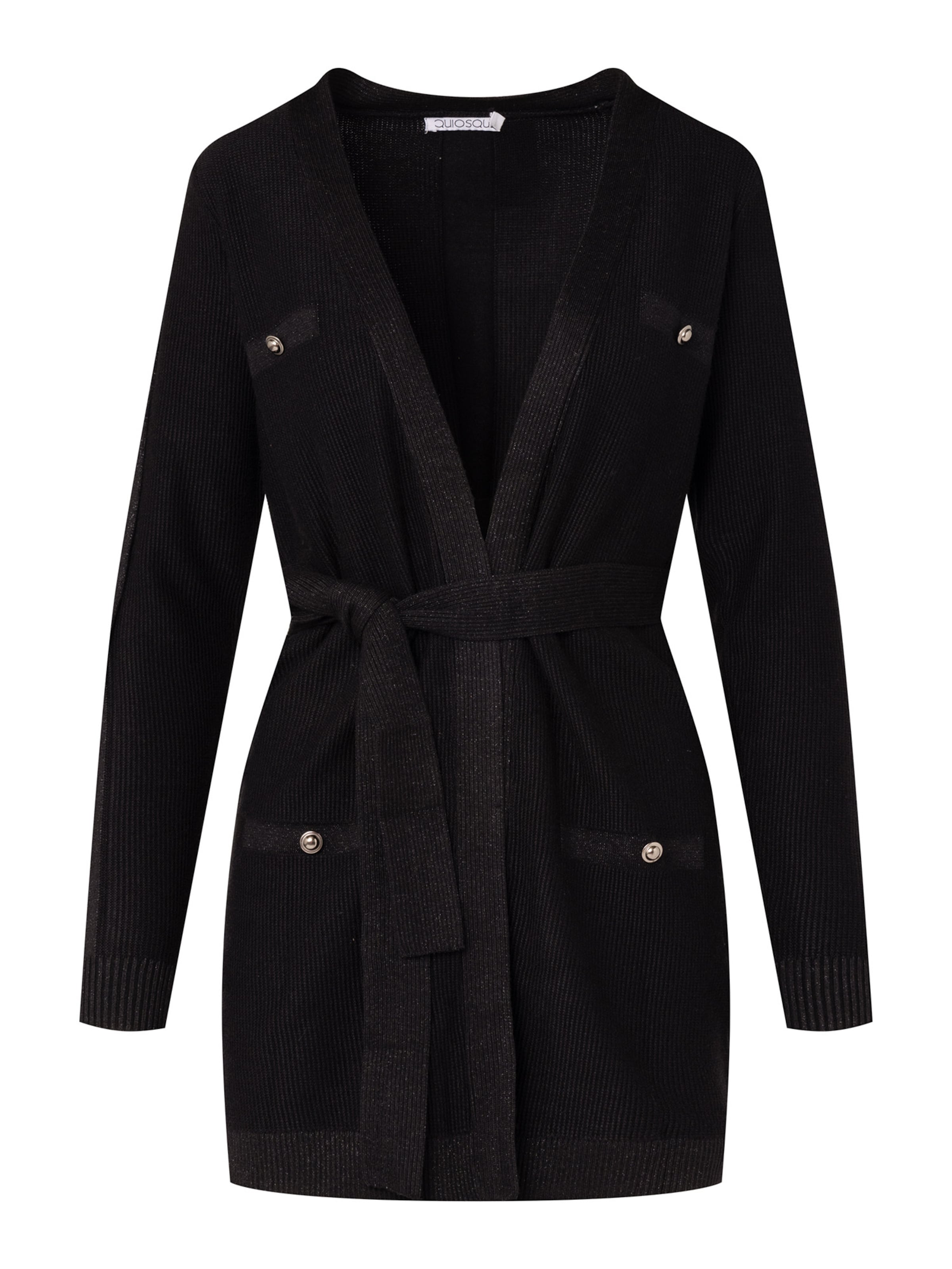 Quiosque Cardigan i sort: forside