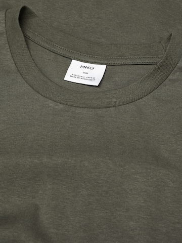 MANGO MAN T-Shirt 'CHERLO' in Grün