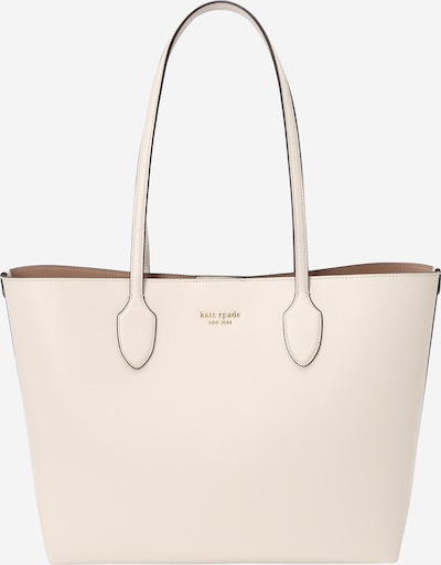 Kate Spade Cabas 'Bleecker' en beige clair / or / noir, Vue avec produit