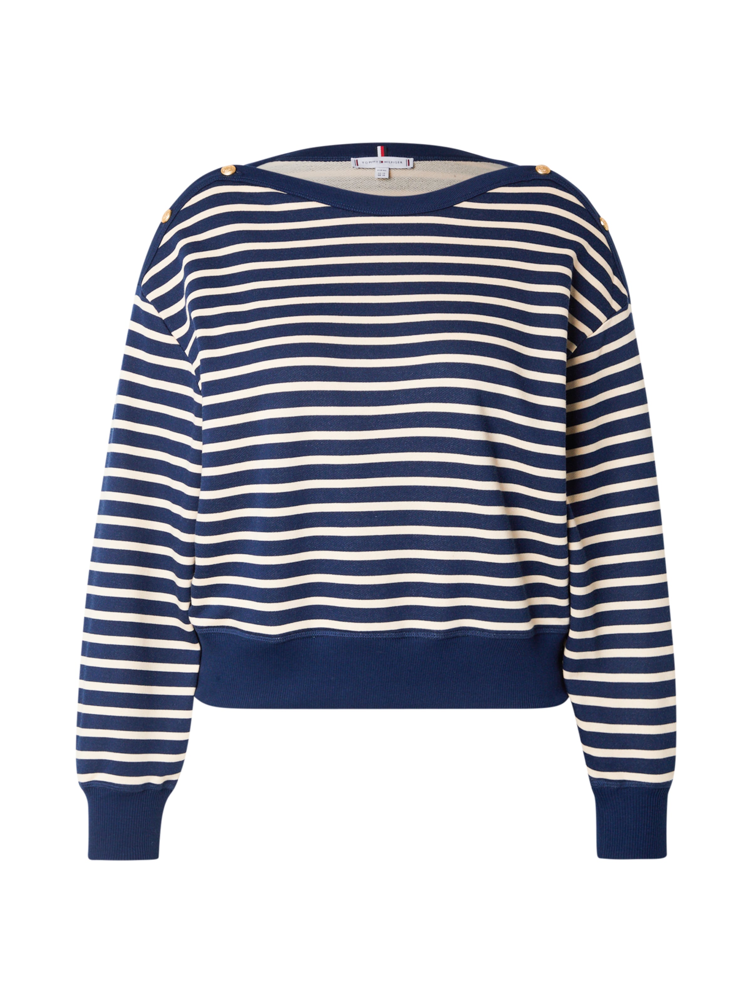 Tommy Hilfiger Curve Sweatshirt i beige: forside