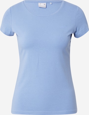 4F Functioneel shirt 'F0906' in Blauw: voorkant