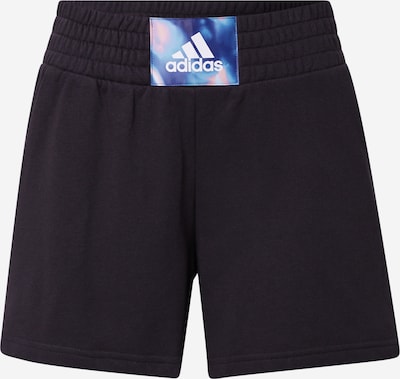 Pantaloni sport 'UFORU' ADIDAS PERFORMANCE pe azuriu / albastru deschis / roz pal / negru / alb, Vizualizare produs