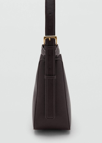 MANGO Shoulder Bag 'Caude' in Brown
