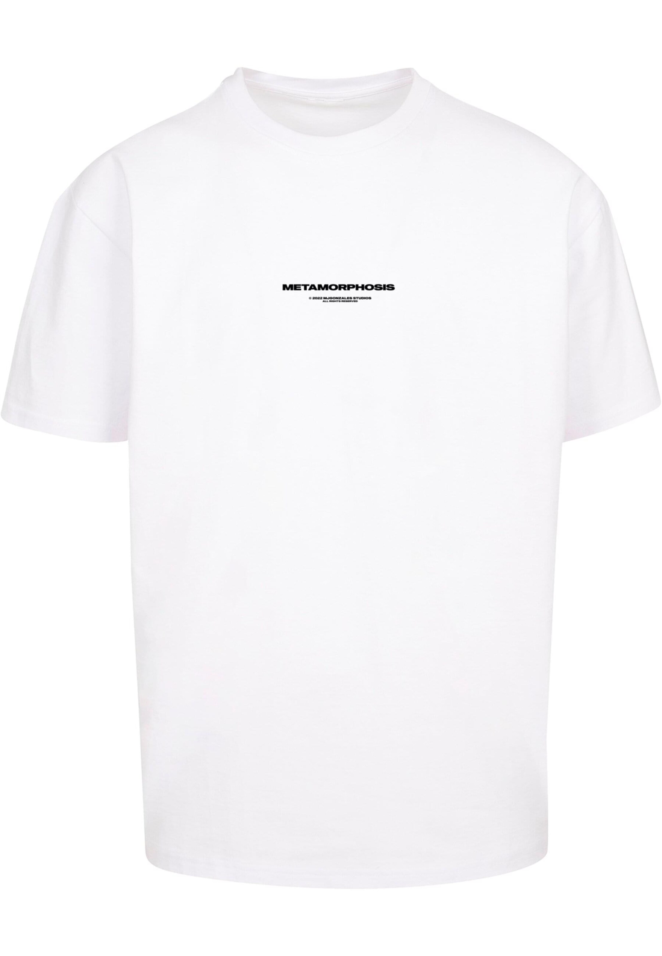 MJ Gonzales Tričko 'Metamorphose V.4' – bílá: přední strana