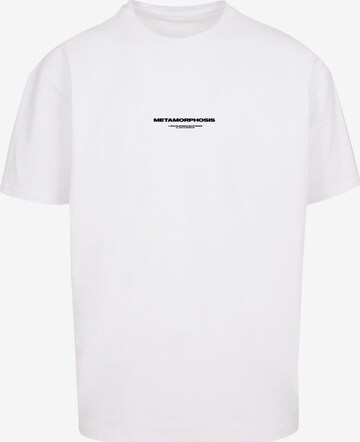 Maglietta 'METAMORPHOSE V.4' di MJ Gonzales in bianco: frontale