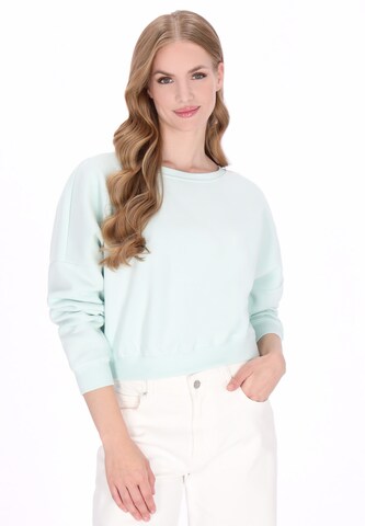 DreiMaster Vintage Sweatshirt in Groen: voorkant