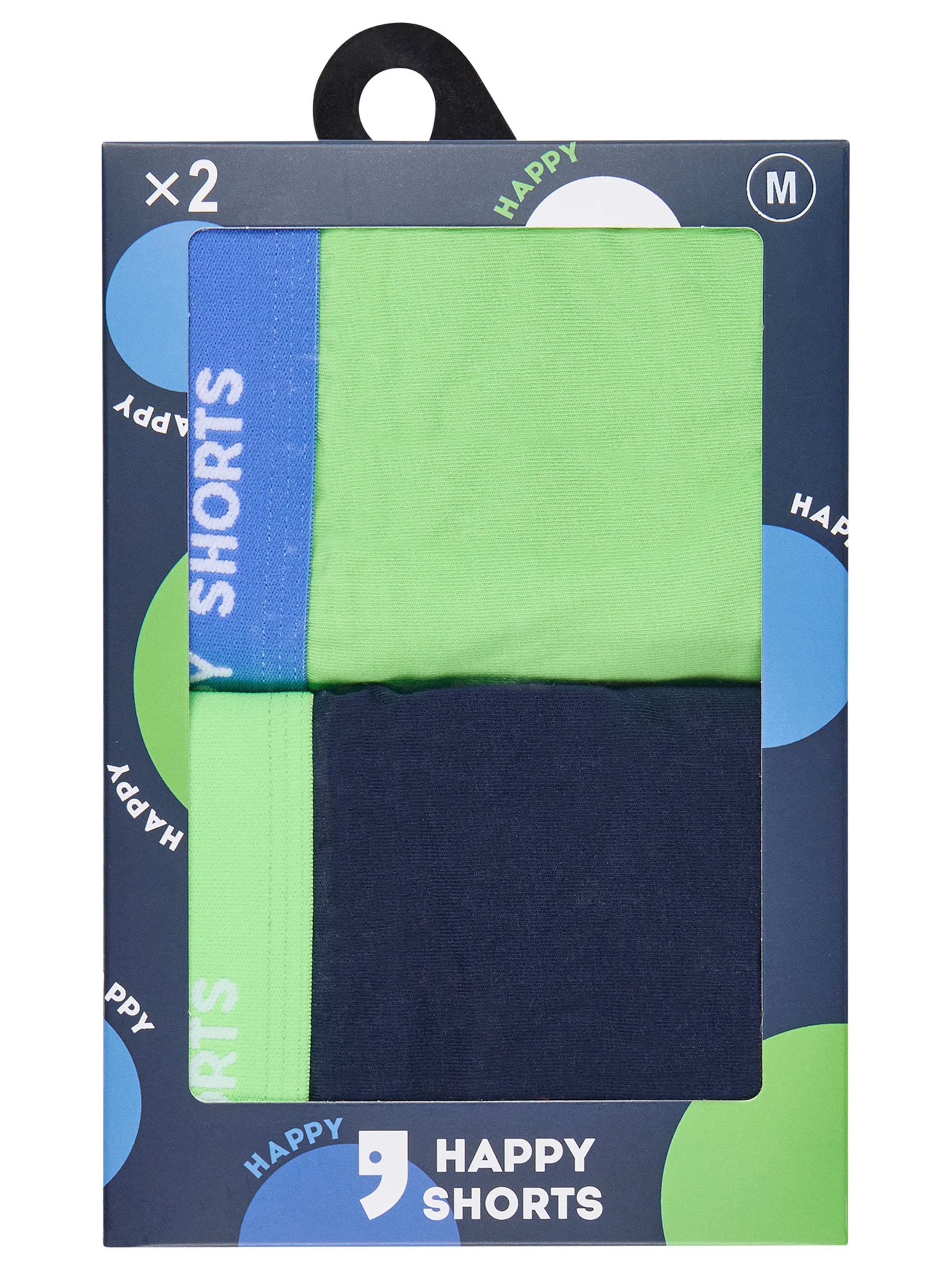 Boxers ' Jersey ' Happy Shorts en bleu