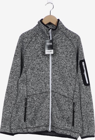 MCKINLEY Sweatshirt & Zip-Up Hoodie in XL in Grey: front