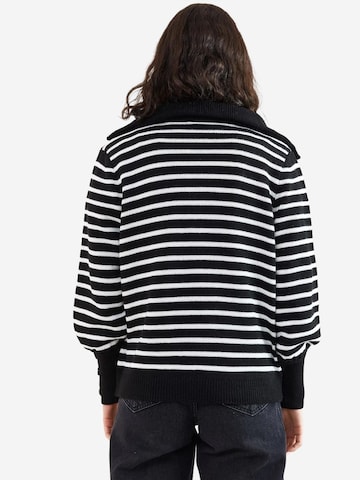Pull-over 'Pullover' Bianco Lucci en noir