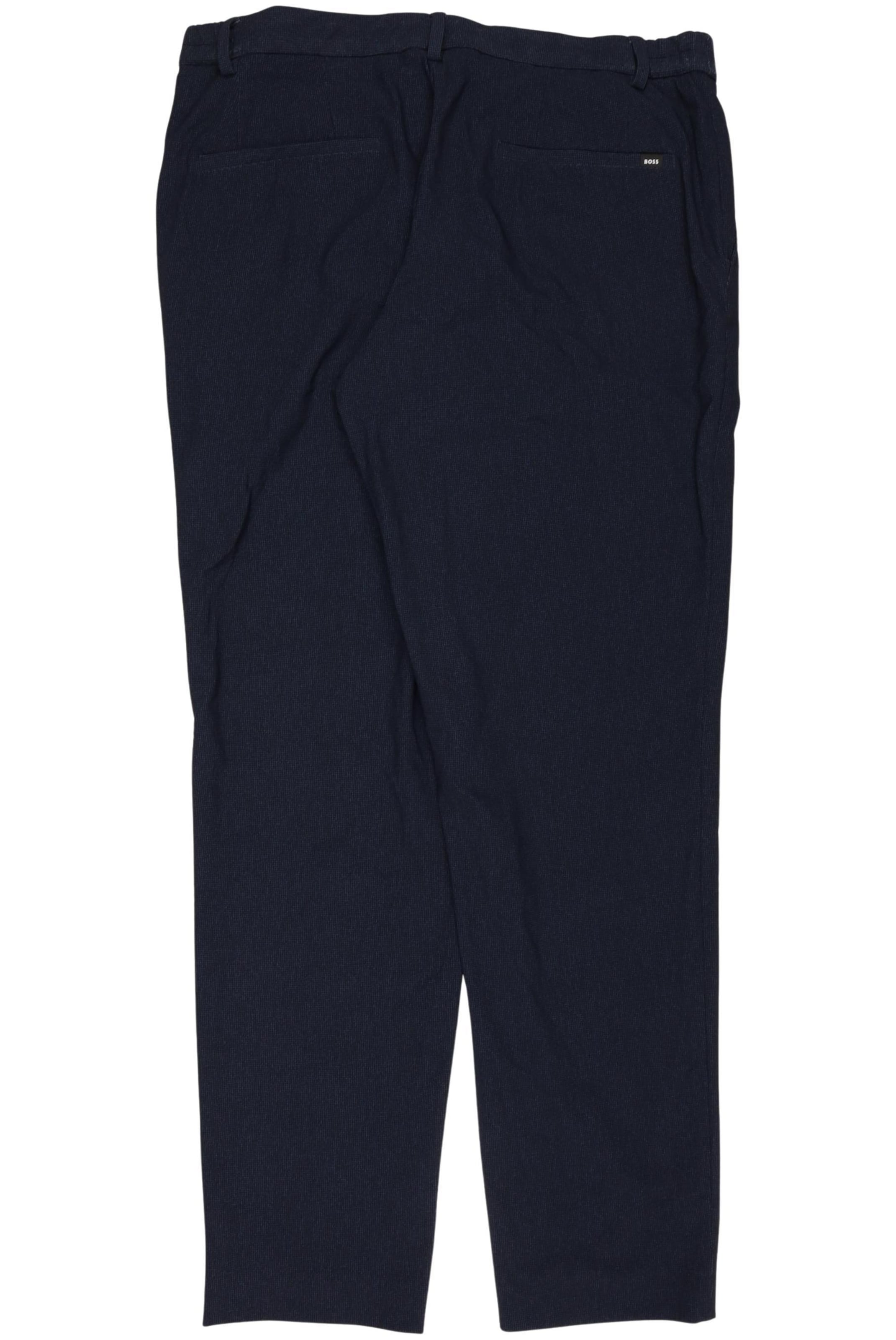 BOSS Black Stoffhose 34 in Blau