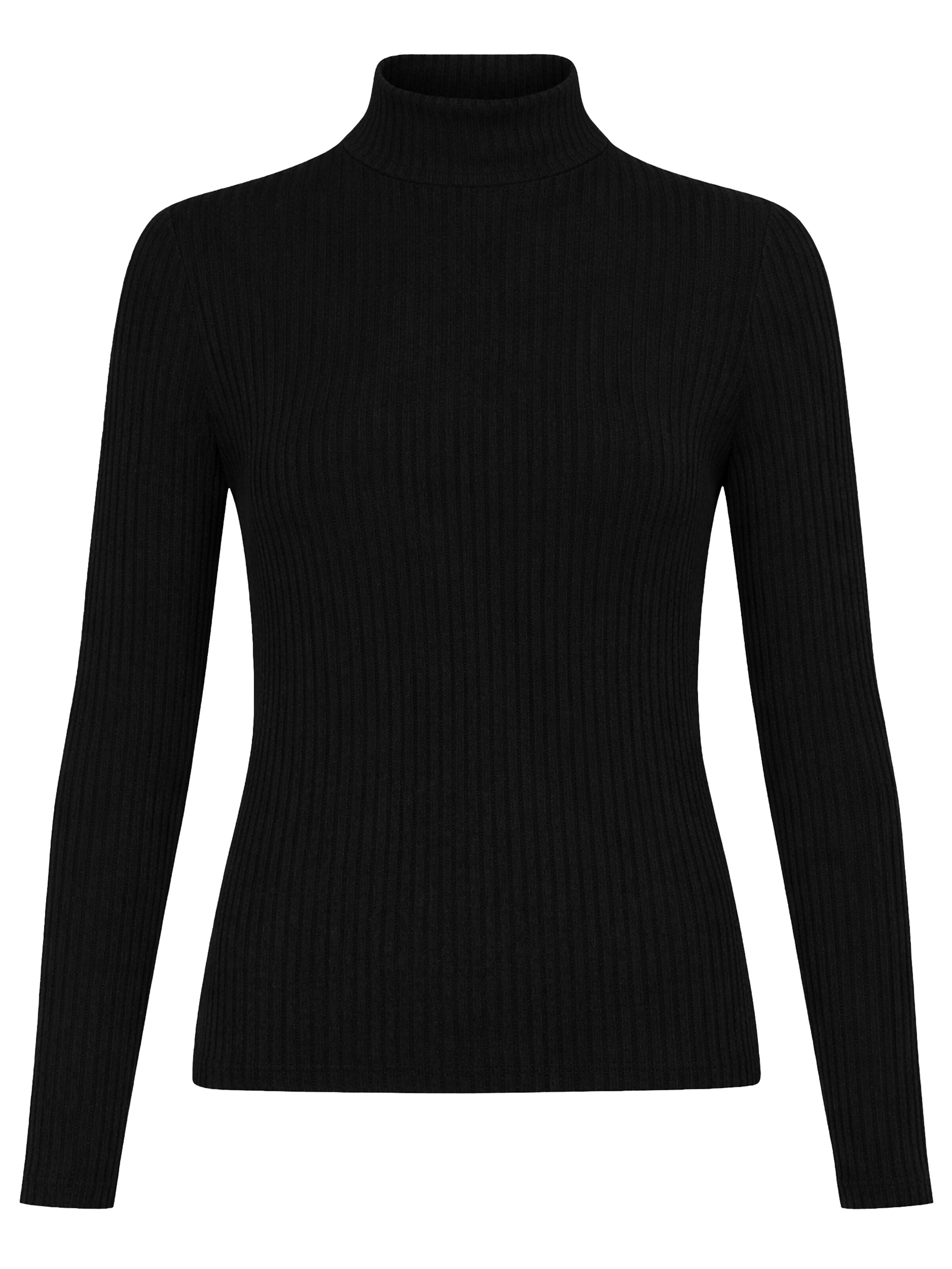 SASSYCLASSY - Camiseta en negro: frente