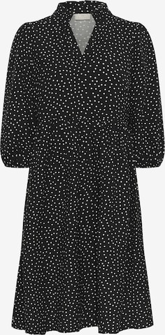 Robe-chemise 'Rea' Kaffe en noir : devant