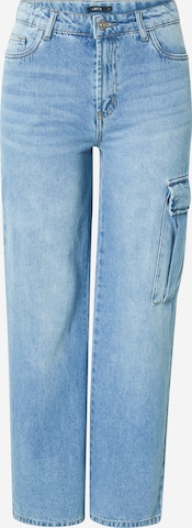 LMTD Regular Cargo Jeans 'CARGIZZA' in Blue: front