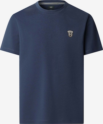 T-Shirt Hackett London en bleu : devant