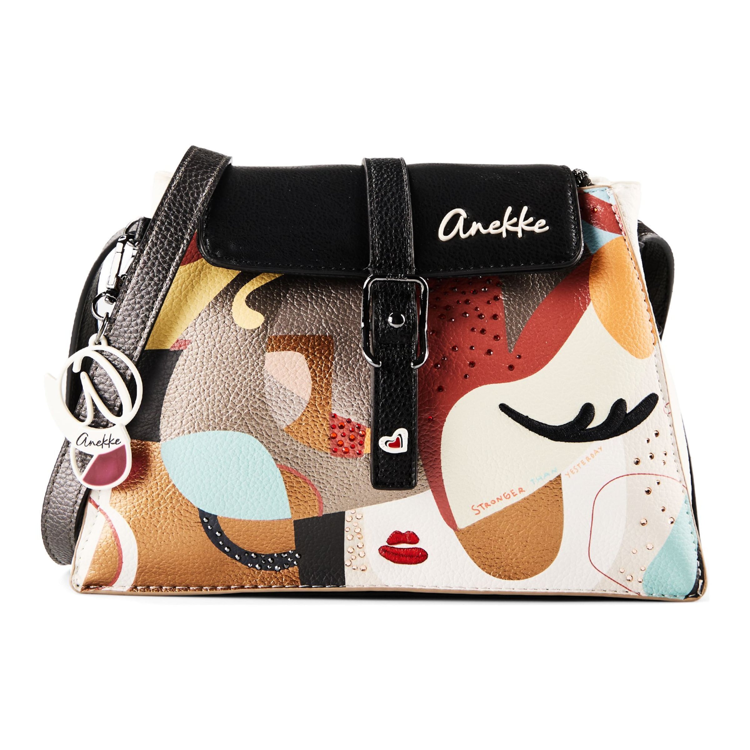 Anekke Schultertasche 'Eikon' in Mischfarben: Vorderseite
