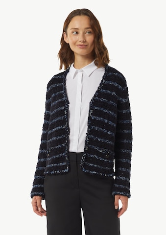 Cardigan COMMA en bleu : devant