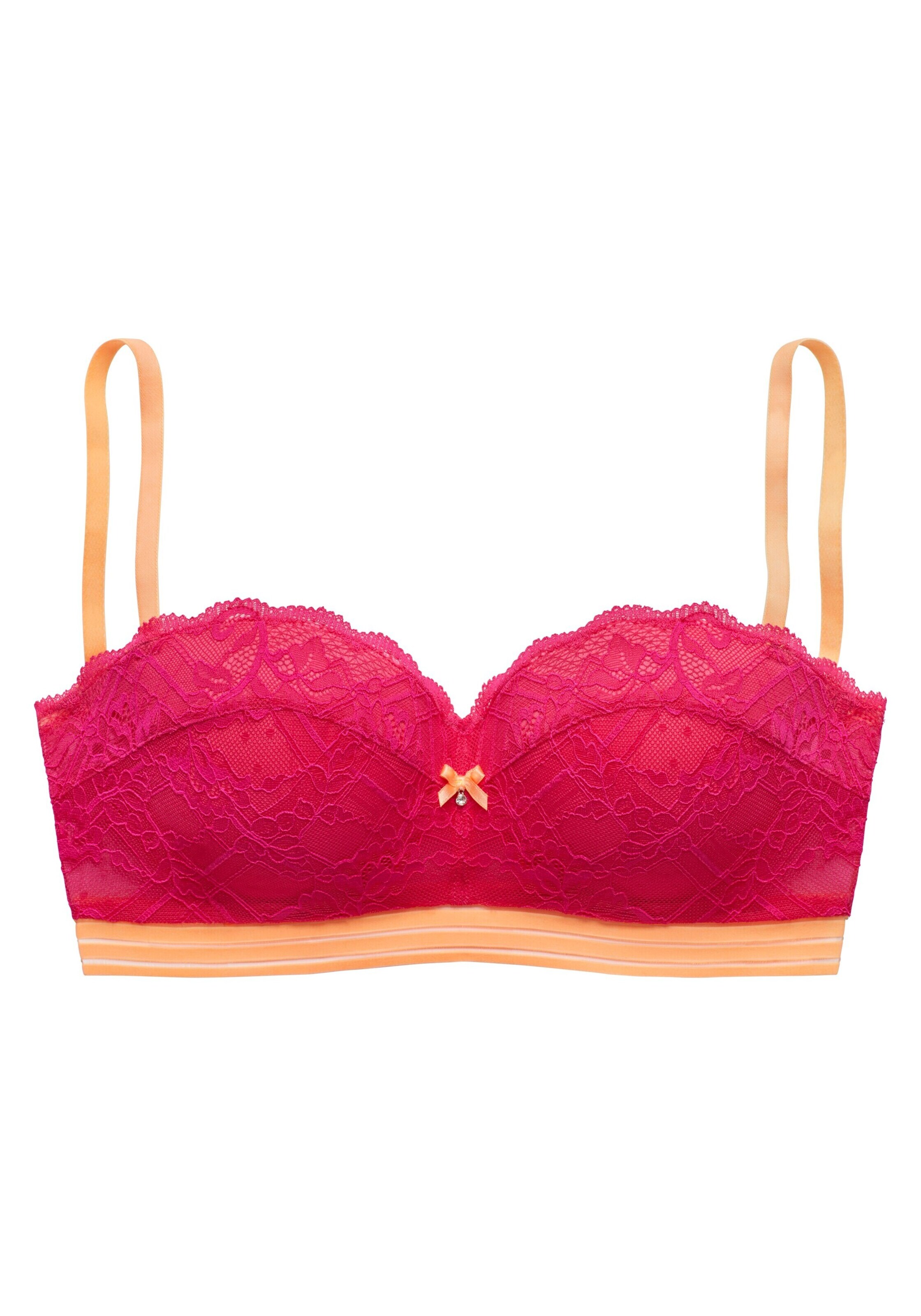 VIVANCE Push-up Bra in Pink: front