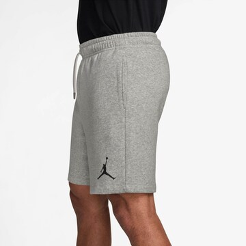 Jordan Regular Workout Pants 'Jumpman' in Grey