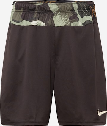 NIKE - regular Pantalón deportivo en marrón: frente