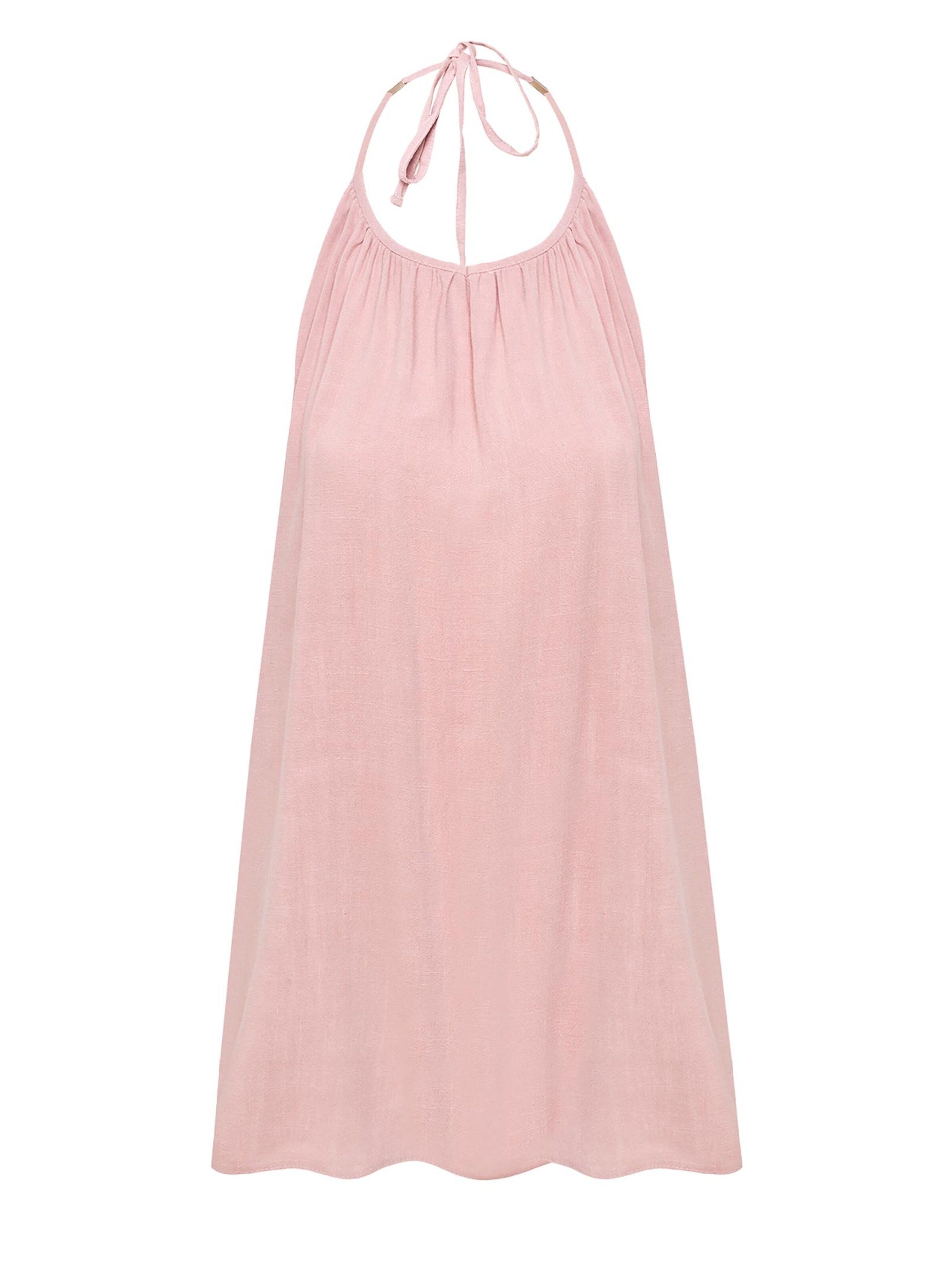 mandragora Jurk 'Sola' in Roze: voorkant