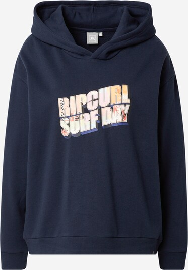 RIP CURL Sportsweatshirt in navy / gelb / pastellrot / weiß, Produktansicht