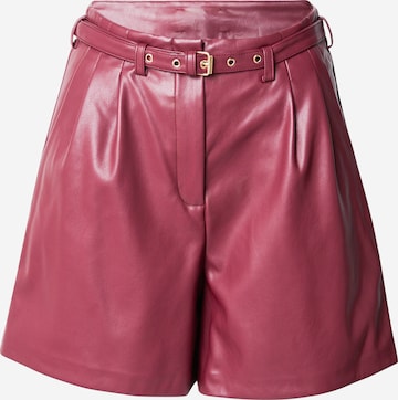 Pantaloni con pieghe 'ONLHEIDI' di ONLY in rosso: frontale