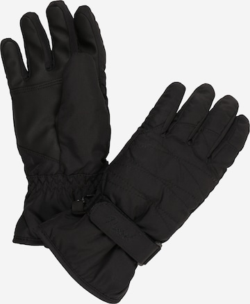 PROTEST Athletic Gloves 'FINGEST' in Black: front