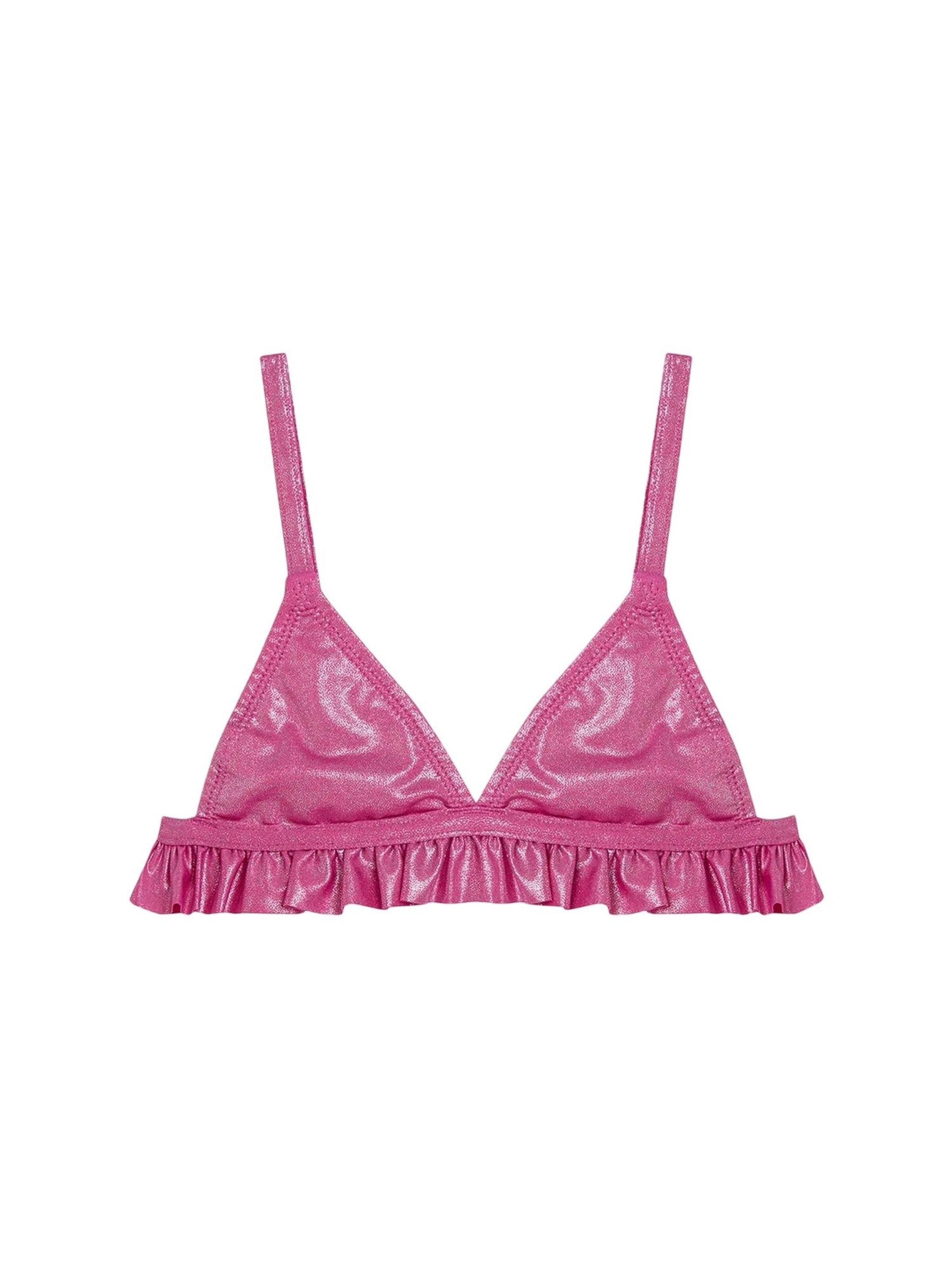 Penti Bikini 'PENTI Mädchen Shiny Triangel-Bikini-Set' in Roze