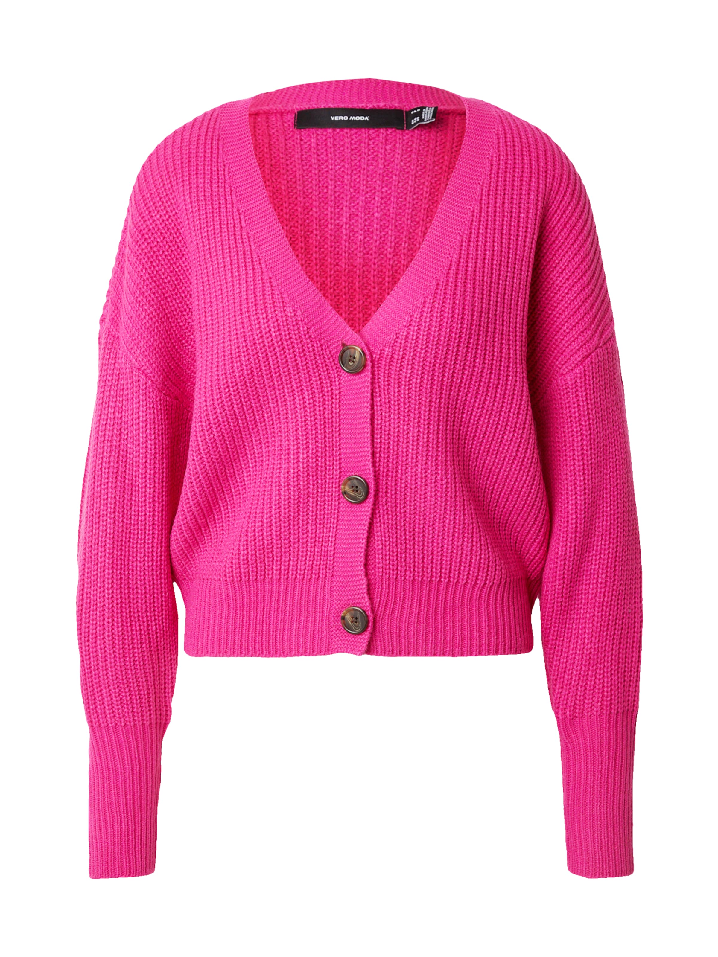 VERO MODA Knit cardigan 'LEA' in Pink: front