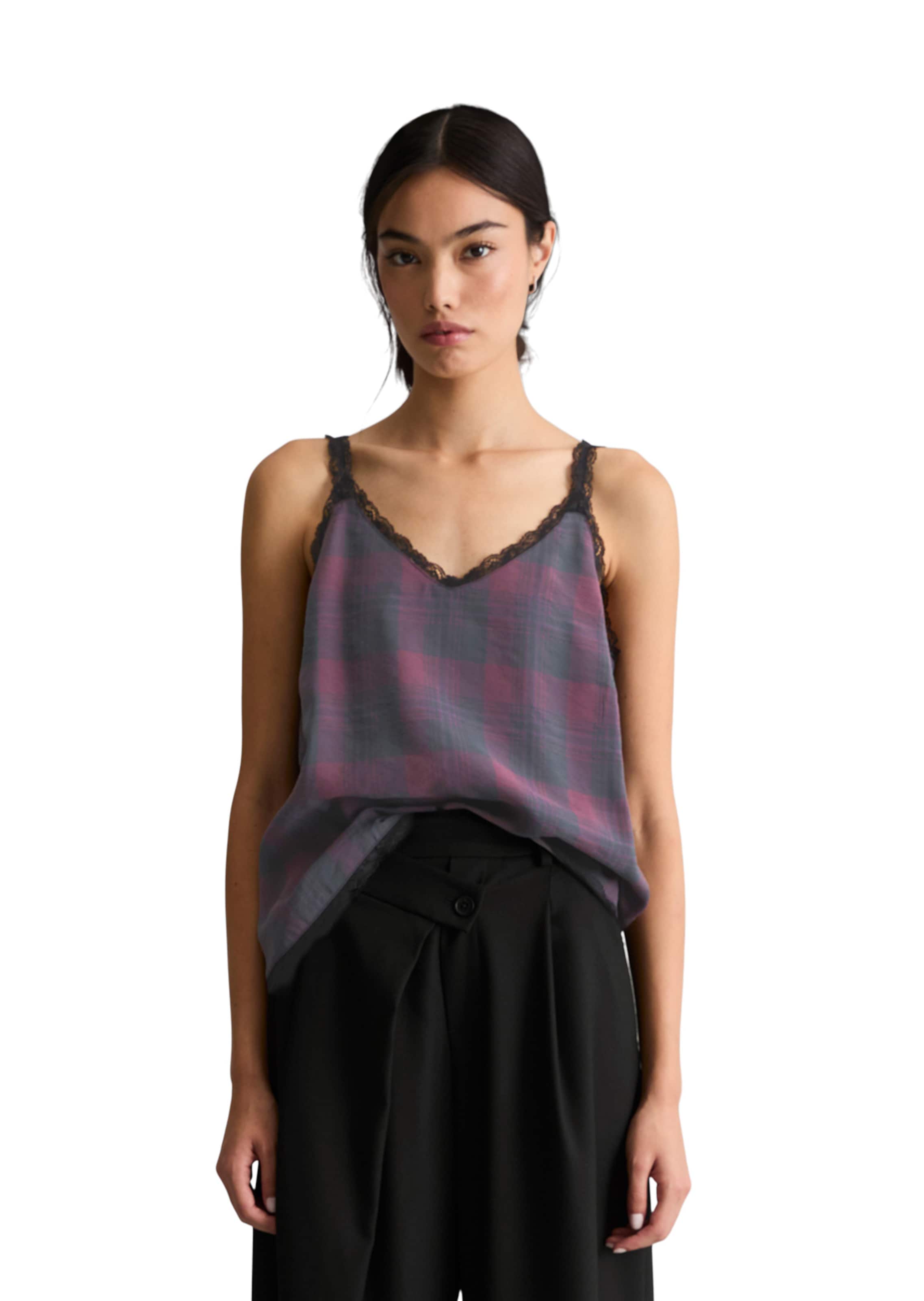 Marc O'Polo DENIM Top in Blauw: voorkant