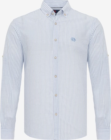 CIPO & BAXX Regular fit Button Up Shirt in Blue: front