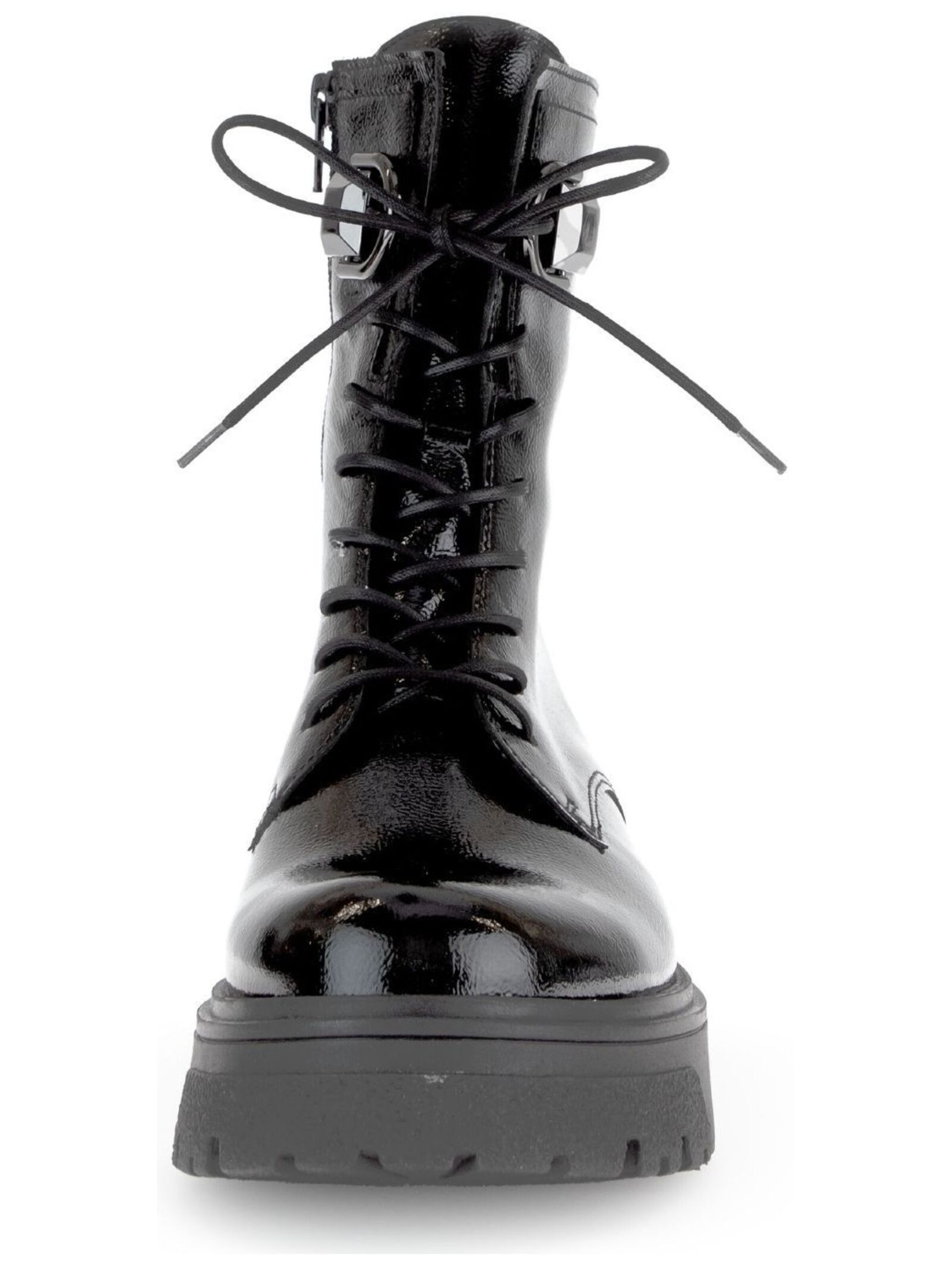 GABOR Lace-Up Ankle Boots in Black