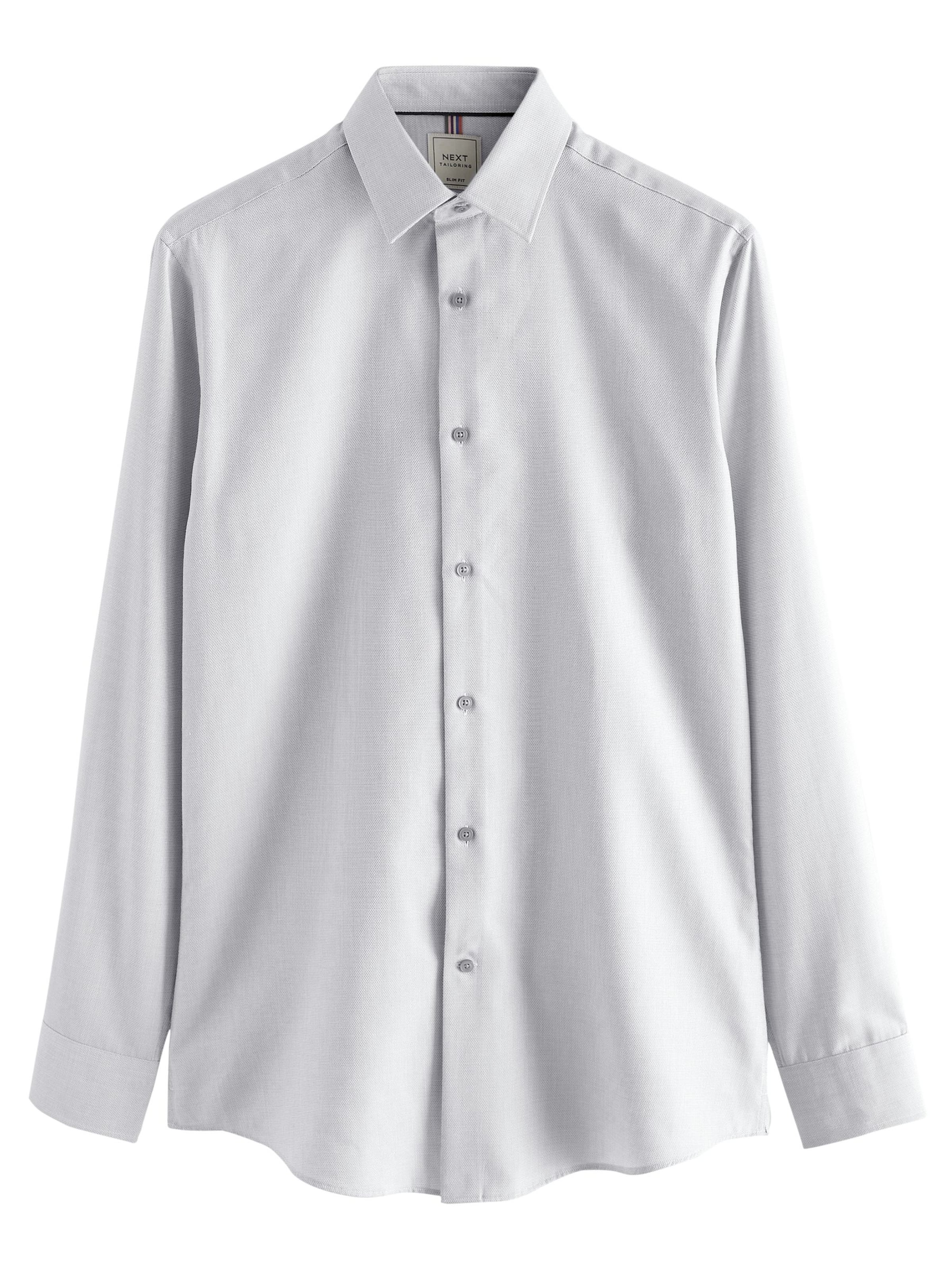 Slim fit Camicia di Next in grigio: frontale